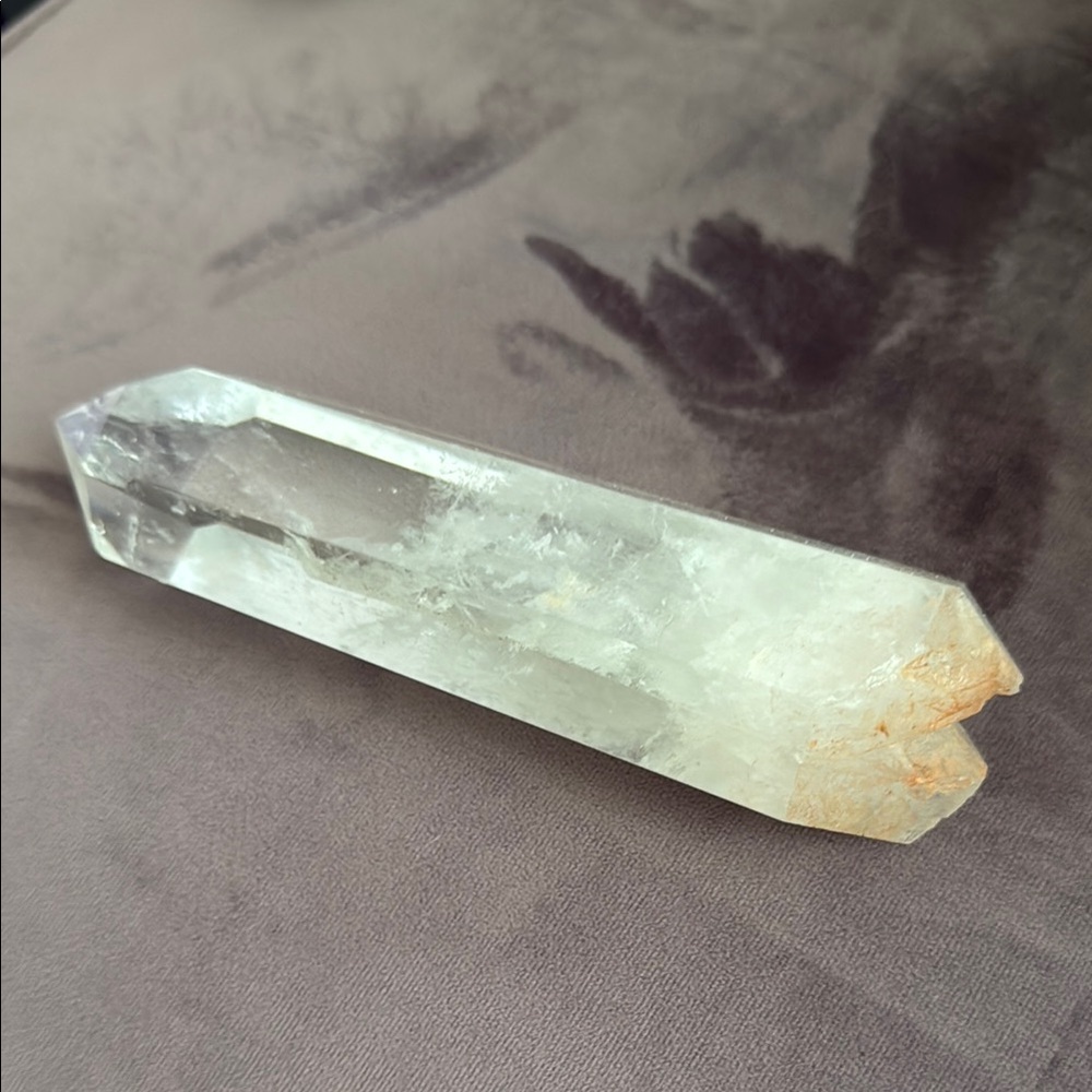 Clear Quartz Crystal Point - Picture 2 of 6